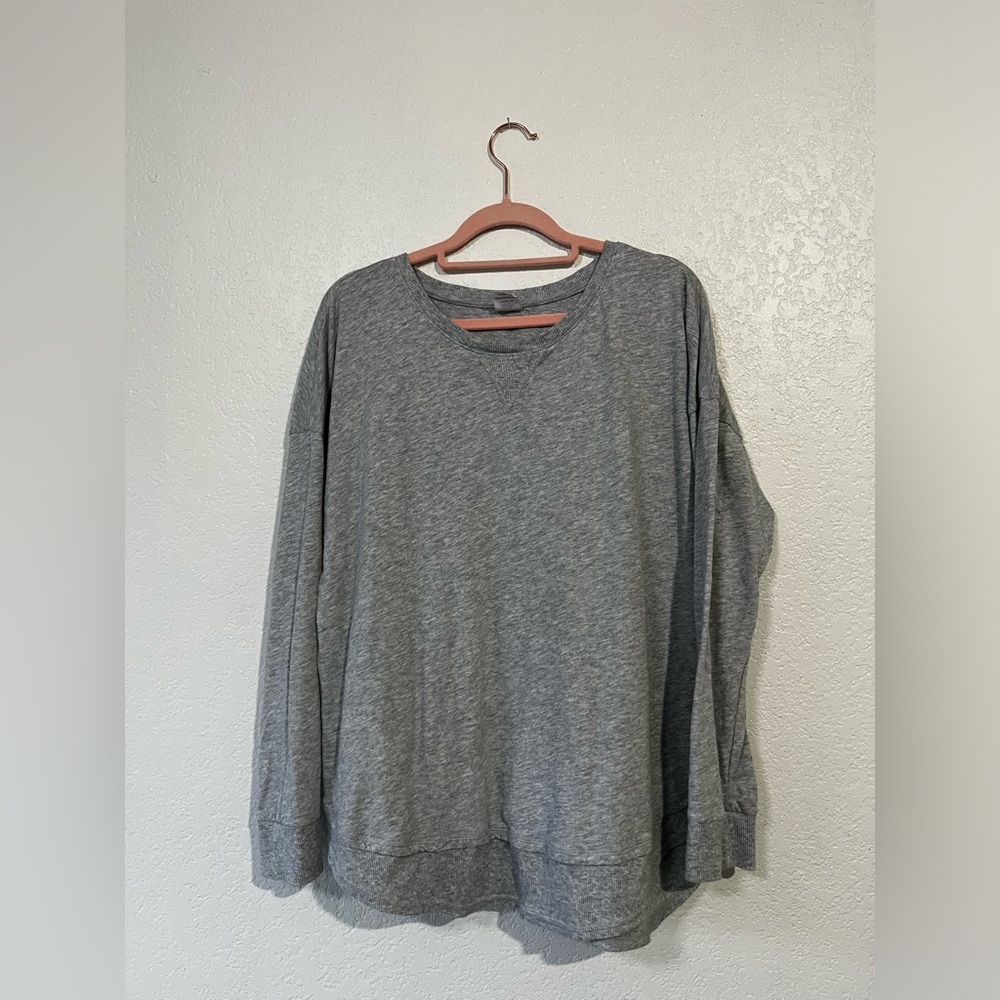 Grey Maternity Top